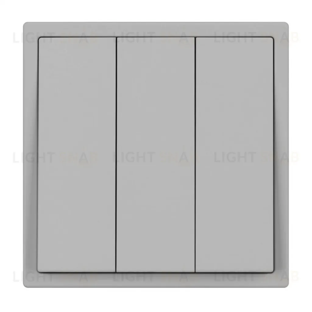 Механизм выключателя трехклавишный непроходной Arlight SWT-NOBE-MK03-SFPL-IS (230V, 10A) (Никель) 061800 061800