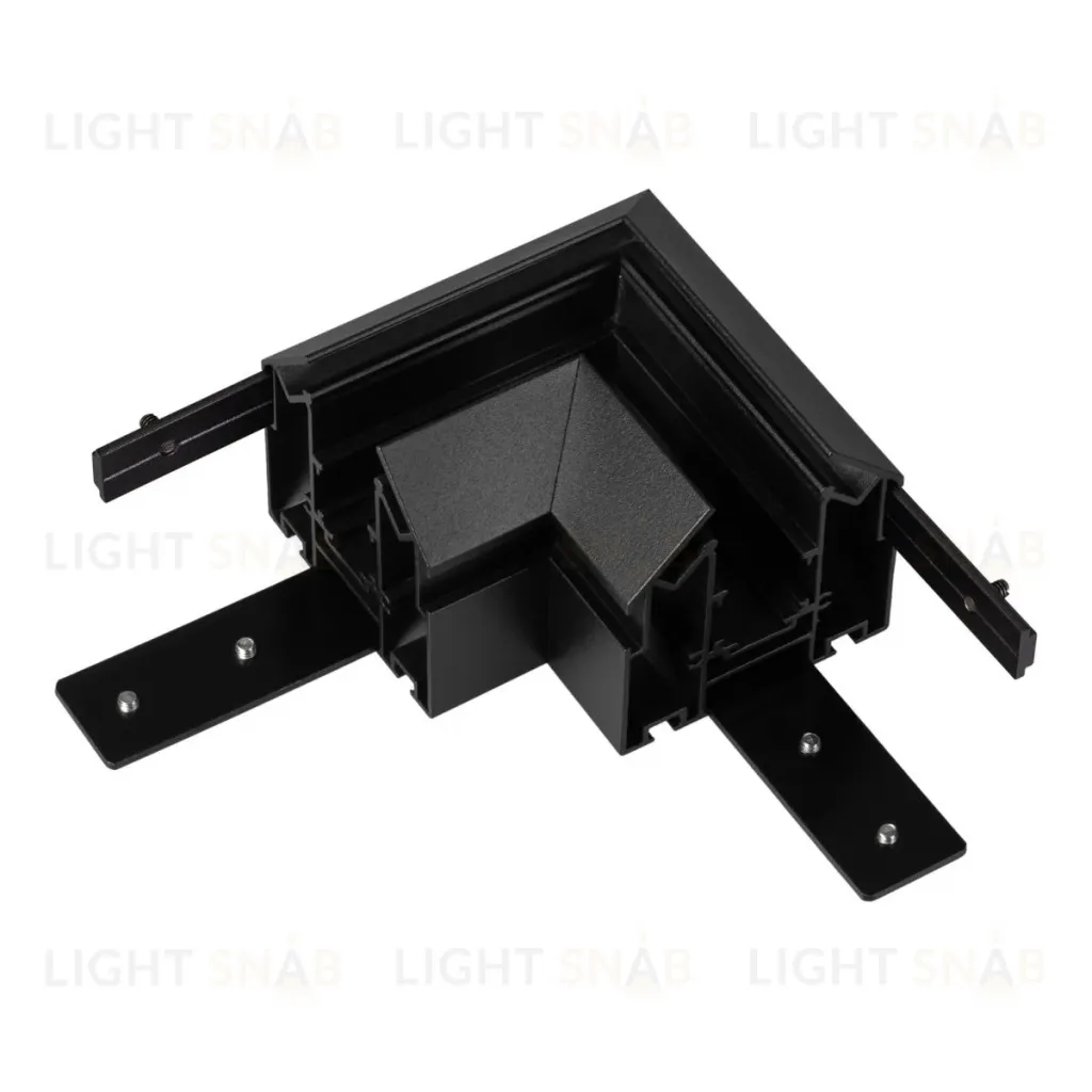 Коннектор угловой Arlight MAG-ORIENT-CON-2653-STR-G-L90 (BK) (Металл) 054168(1) 054168(1)