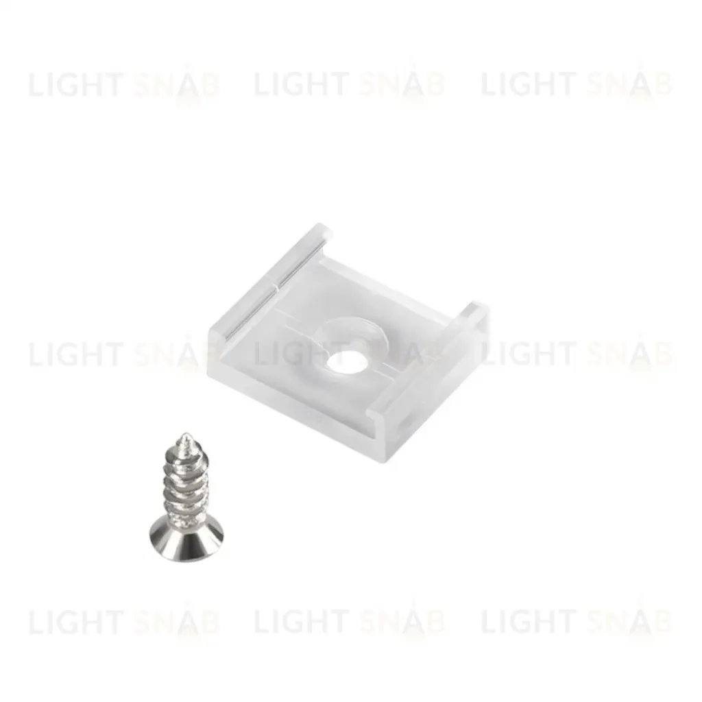 Держатель Arlight ARL-WAVE-16x15mm-CLIP-P CLEAR (Пластик) 059748 059748