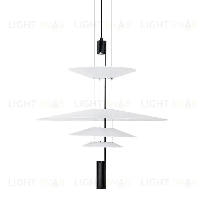 Подвесной светильник Delight Collection 9221P/L black/white 9221P/4(L) black/white