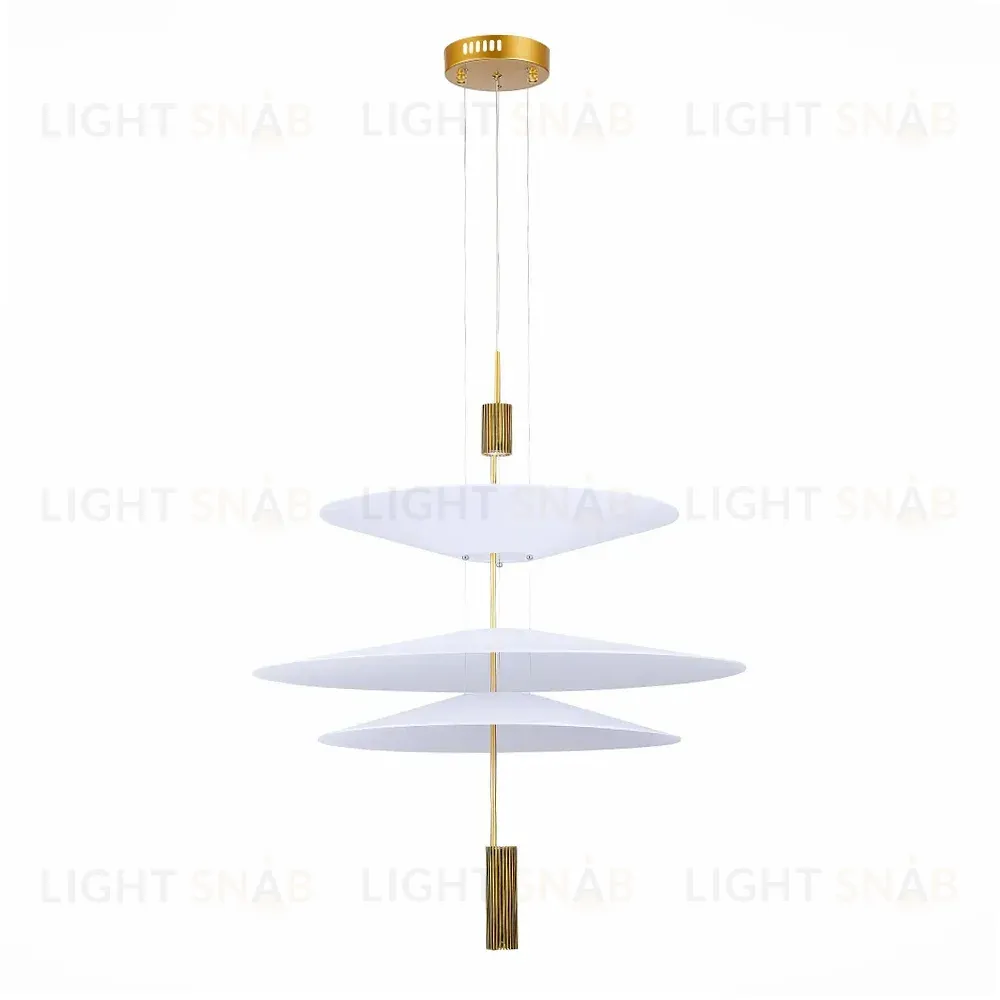 Подвесной светильник Delight Collection 9221P/S gold/white 9221P/3(S) gold/white