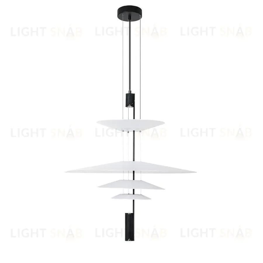 Подвесной светильник Delight Collection 9221P/L black/white 9221P/4(L) black/white