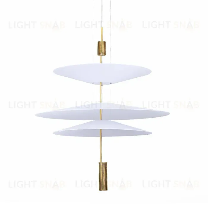 Подвесной светильник Delight Collection 9221P/S gold/white 9221P/3(S) gold/white
