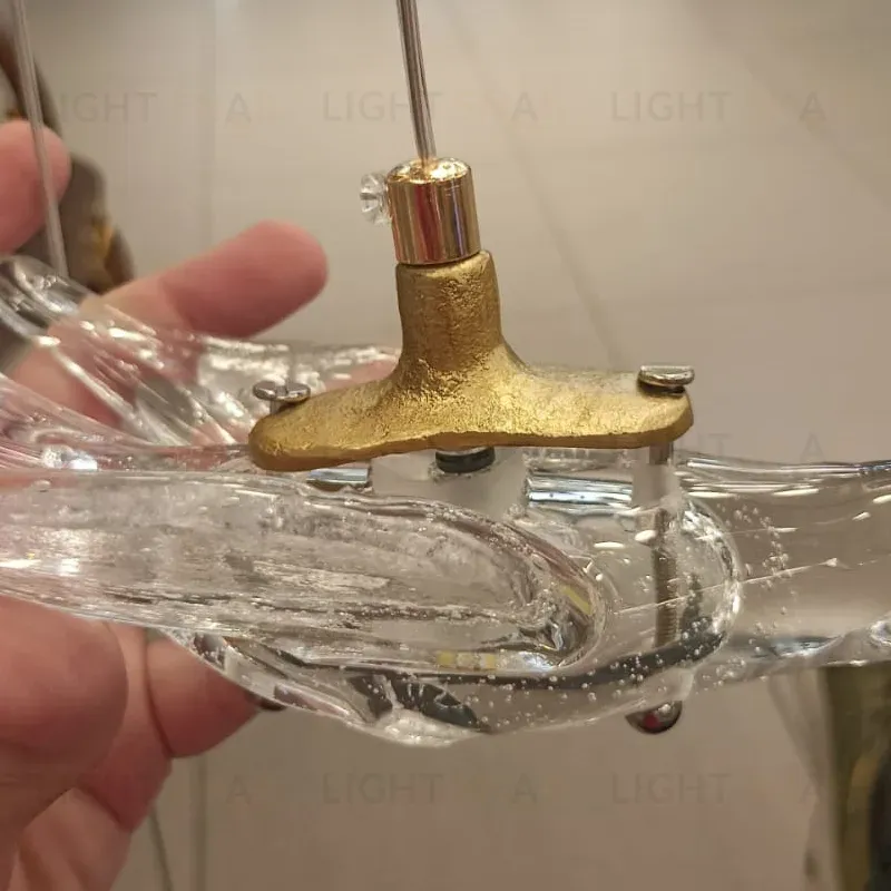 Подвесной светильник Delight Collection 12966-1P clear/gold 12966-1P