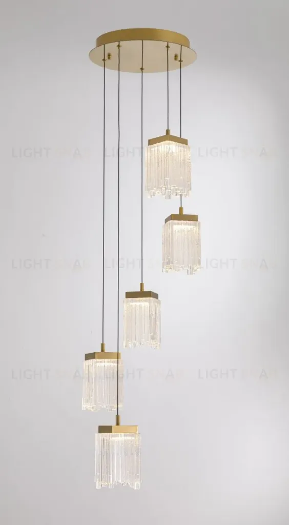 Подвесной светильник Delight Collection MD25020403-5A2 Satin gold MD25020403-5A2