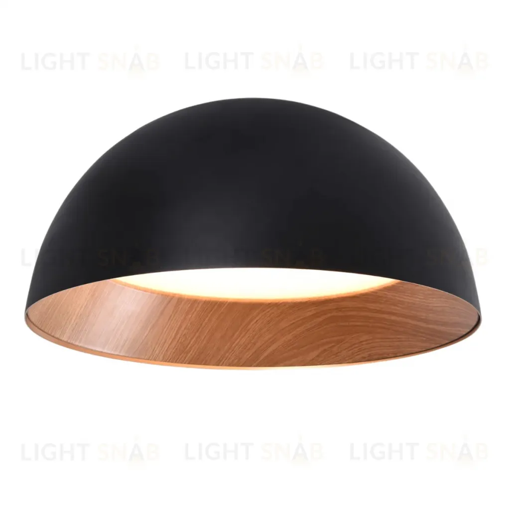 Потолочный светильник Delight Collection C0207-600A Black and Wood C0207-600A black/wood