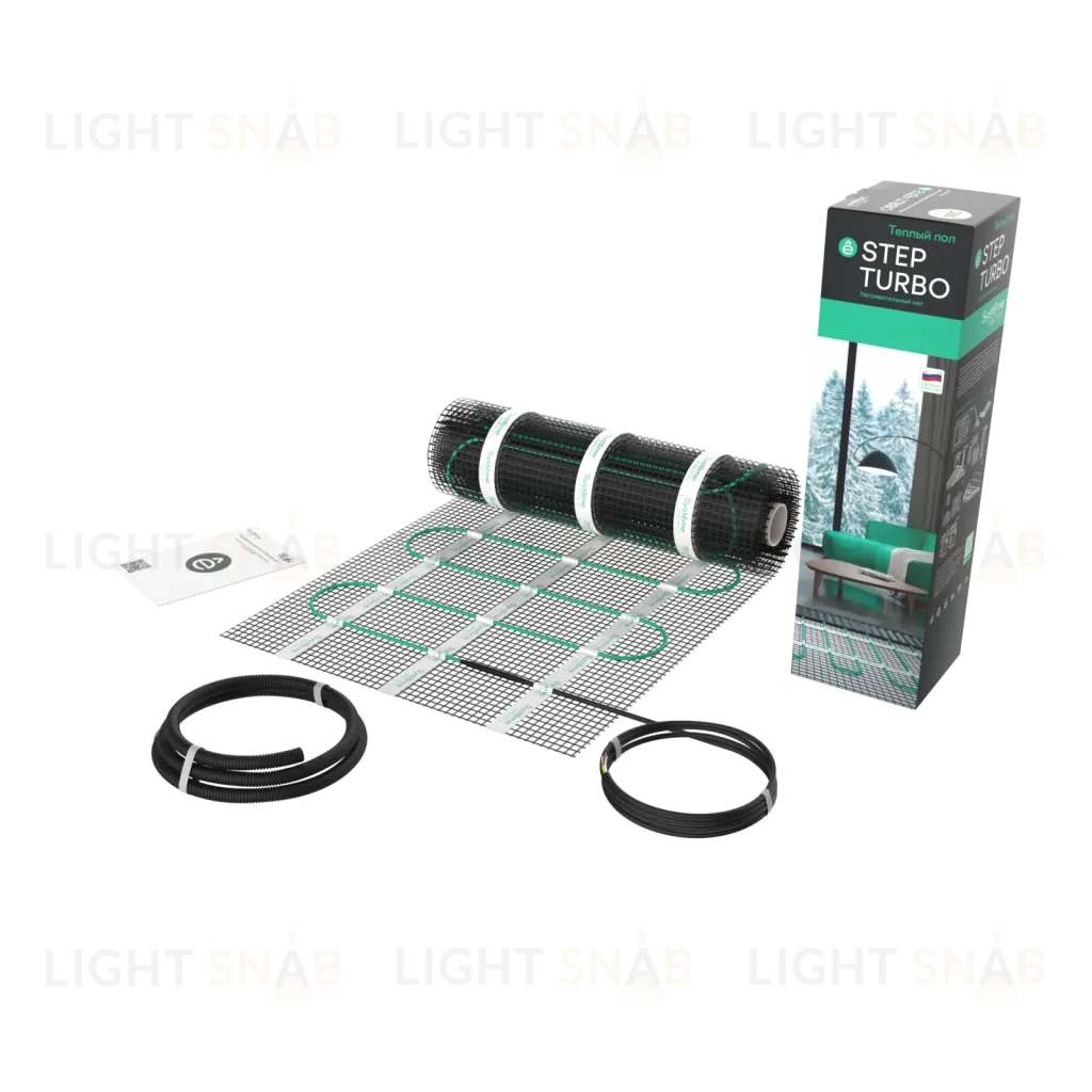 Мат нагревательный 200 Вт/м2, 800 Вт, 4 м2 Systeme Electric Step Turbo STM200040 STM200040