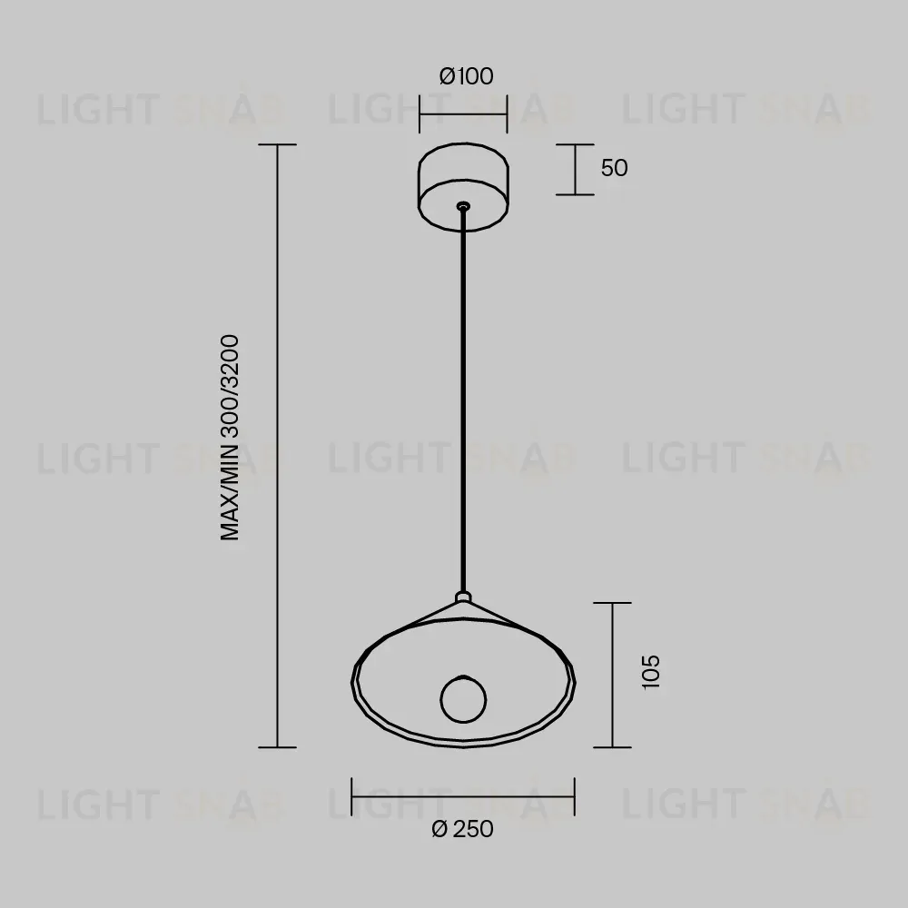 Подвесной светильник Maytoni Bell MOD534PL-L16B3K MOD534PL-L16B3K