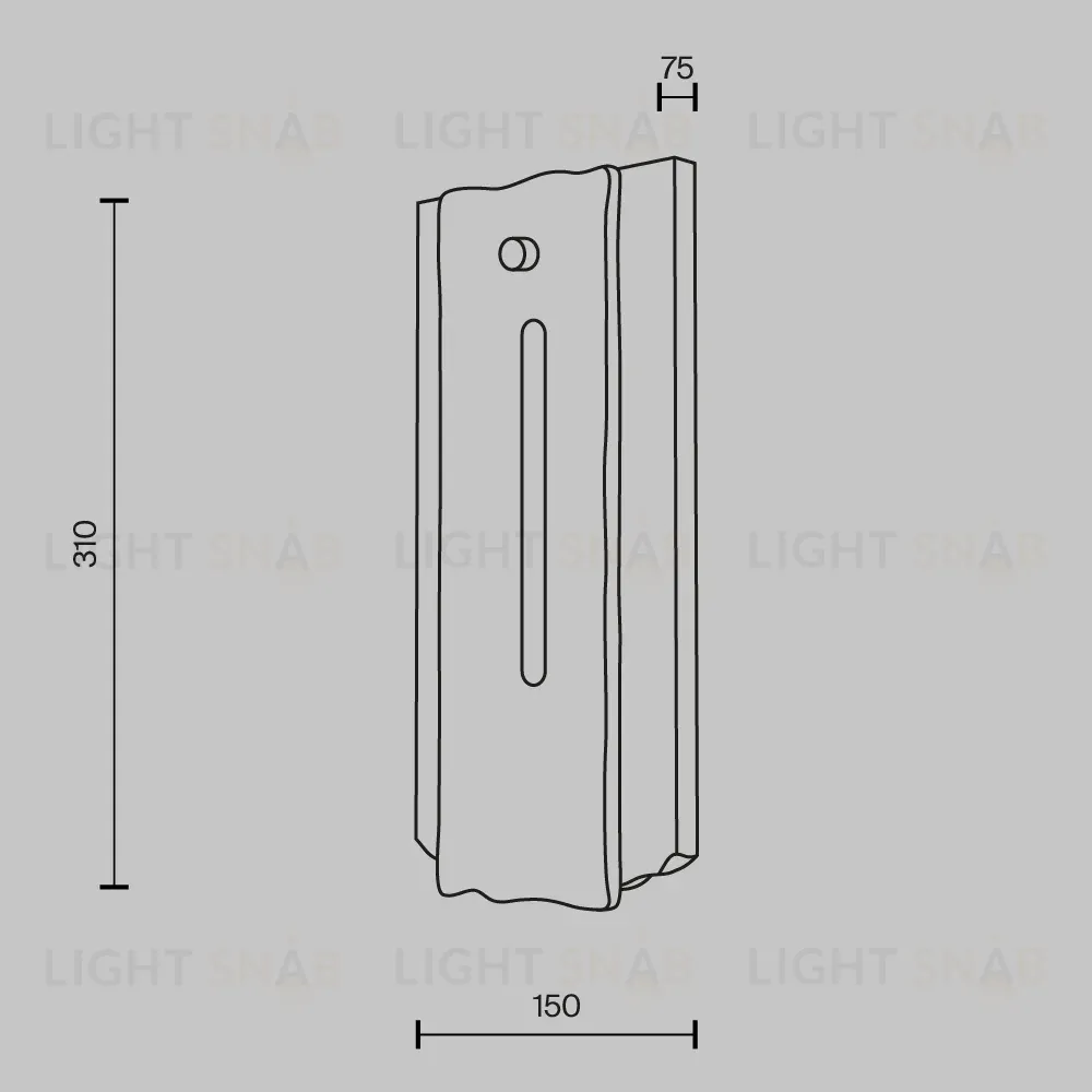 Настенный светильник Maytoni Ventana MOD523WL-L15BG3K MOD523WL-L15BG3K
