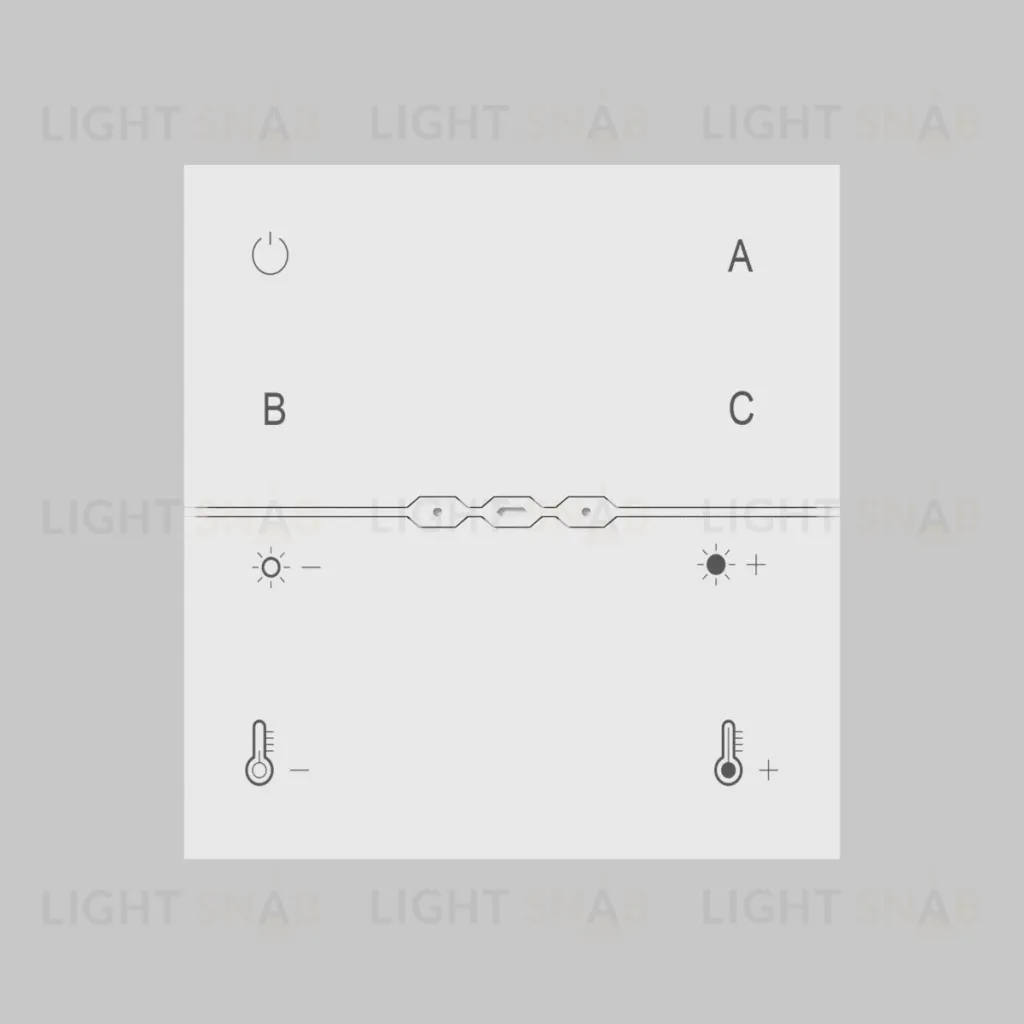 Беспроводная панель управления Maytoni Lighting control DRC035-Z-8-W DRC035-Z-8-W