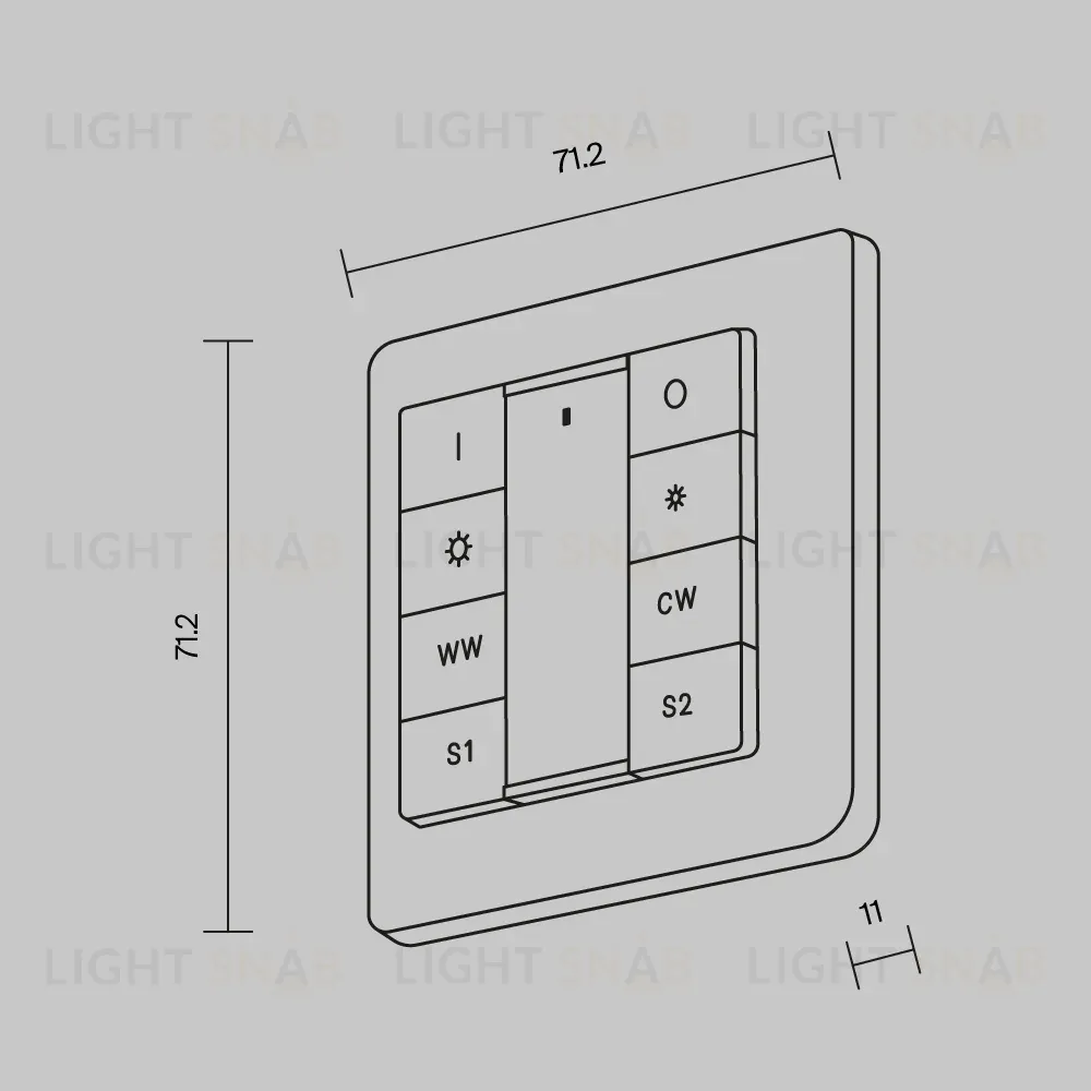 Панель управления Maytoni Lighting control 721053 721053