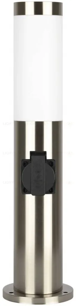 Ландшафтный светильник ЭРА Беллона GBF-103-1-SL-0450 230В Е27 IP54 серебро с розеткой Б0071045 Б0071045