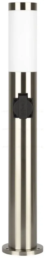 Ландшафтный светильник ЭРА Беллона GBF-103-1-SL-0650 230В Е27 IP54 серебро с розеткой Б0071046 Б0071046