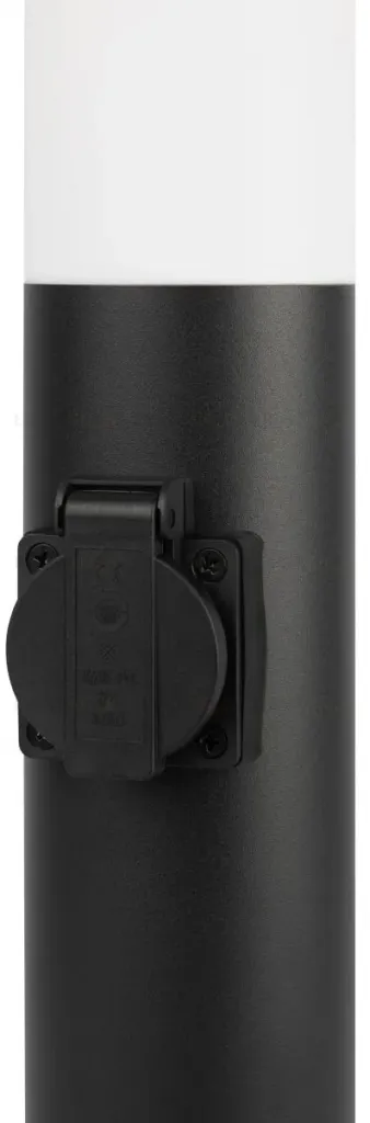 Ландшафтный светильник ЭРА Беллона GBF-103-1-BL-0650 230В Е27 IP54 черный с розеткой Б0071048 Б0071048
