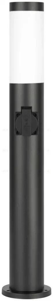 Ландшафтный светильник ЭРА Беллона GBF-103-1-BL-0650 230В Е27 IP54 черный с розеткой Б0071048 Б0071048