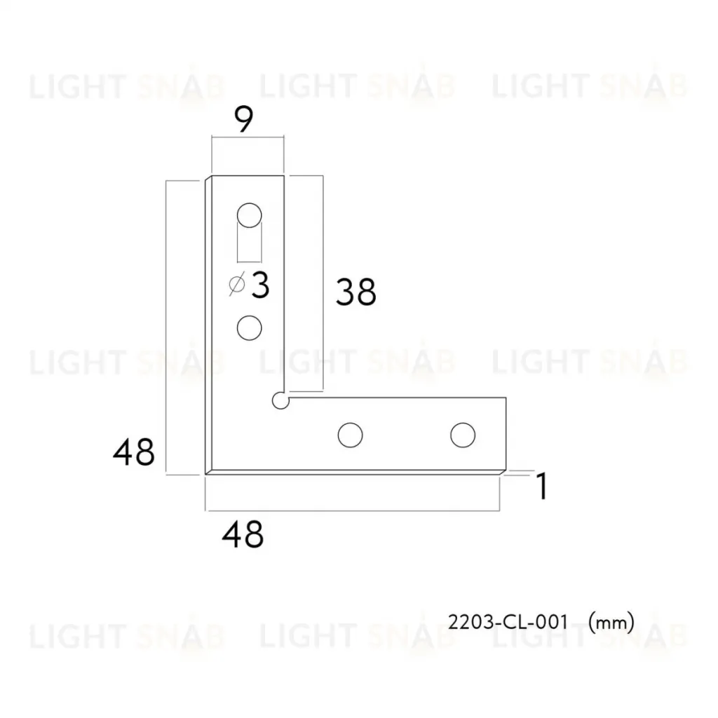 Коннектор для соединения треков под углом 90 Favourite Practica 2203-CL-001 2203-CL-001