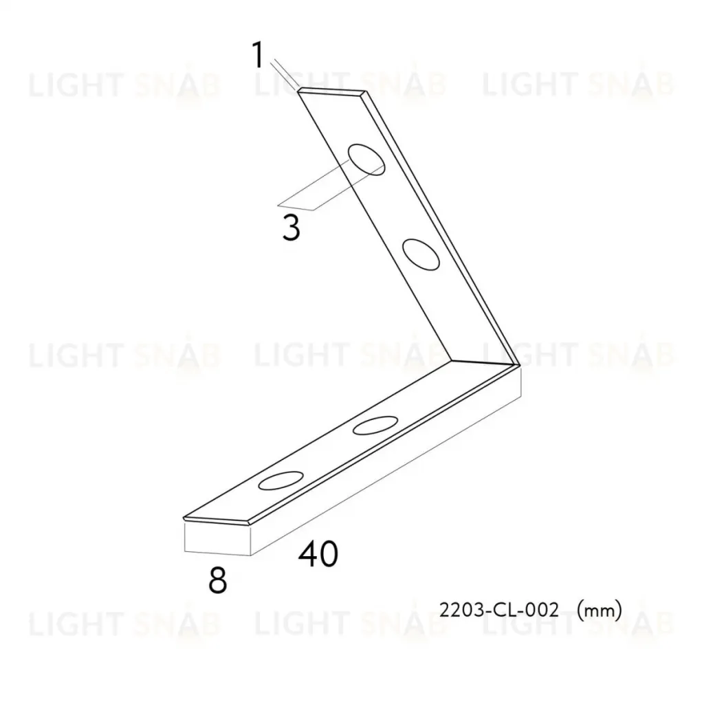 Коннектор для соединения шинопровода Favourite Practica 2203-CL-002 2203-CL-002