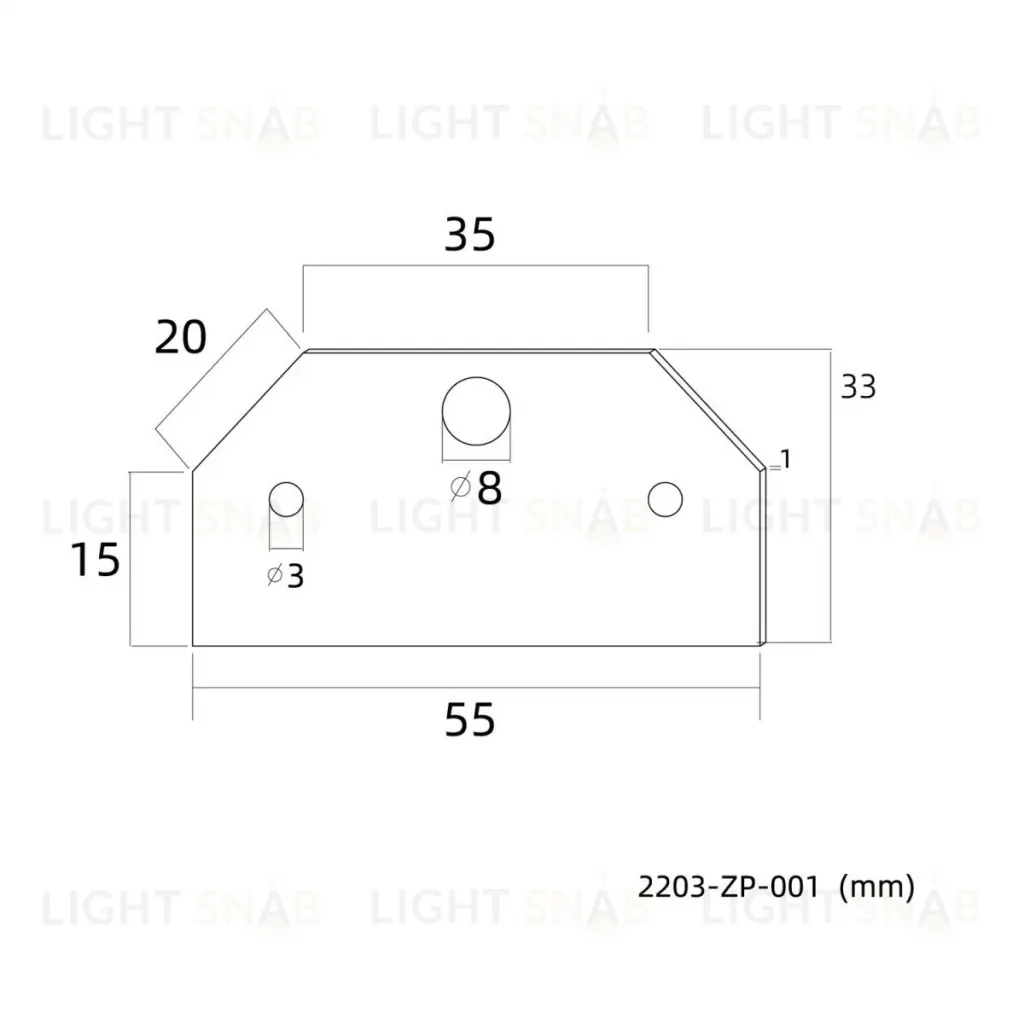 Заглушка для шинопровода Favourite Practica 2203-ZP-001 2203-ZP-001