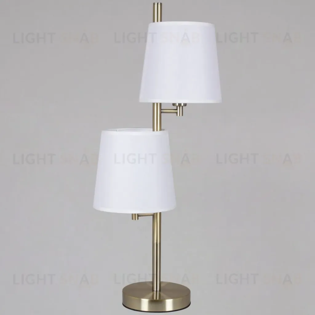 Настольная лампа Illumico IL0803-2TSQ-26 AB DS IL0803-2TSQ-26 AB DS