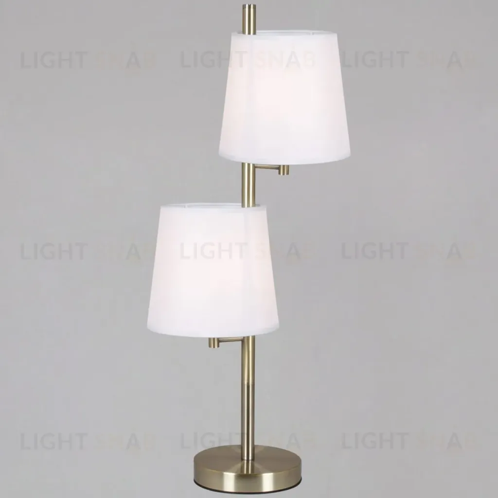 Настольная лампа Illumico IL0803-2TSQ-26 AB DS IL0803-2TSQ-26 AB DS
