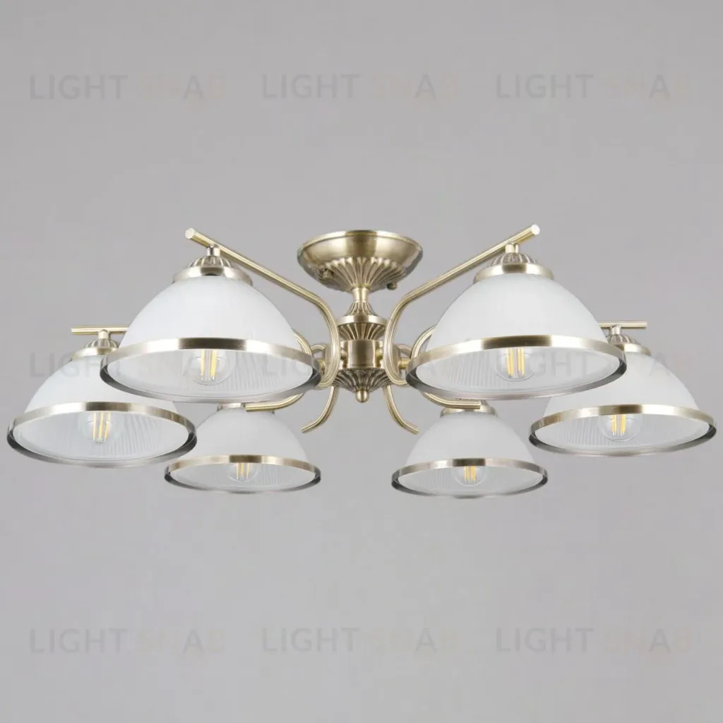 Потолочная люстра Illumico IL0891-6CSQ-26 AB ELITE IL0891-6CSQ-26 AB ELITE