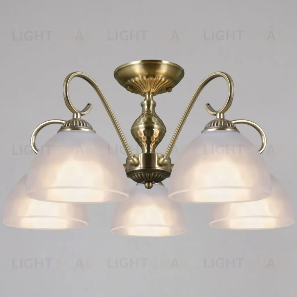 Потолочная люстра Illumico IL0894-5CSQ-26 AB ELITE IL0894-5CSQ-26 AB ELITE