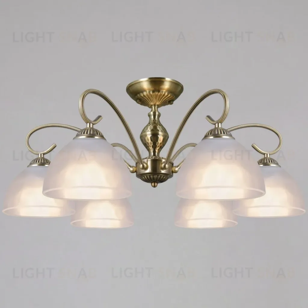 Потолочная люстра Illumico IL0894-6CSQ-26 AB ELITE IL0894-6CSQ-26 AB ELITE