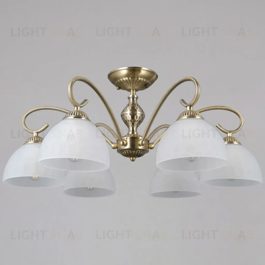 Потолочная люстра Illumico IL0894-6CSQ-26 AB ELITE IL0894-6CSQ-26 AB ELITE