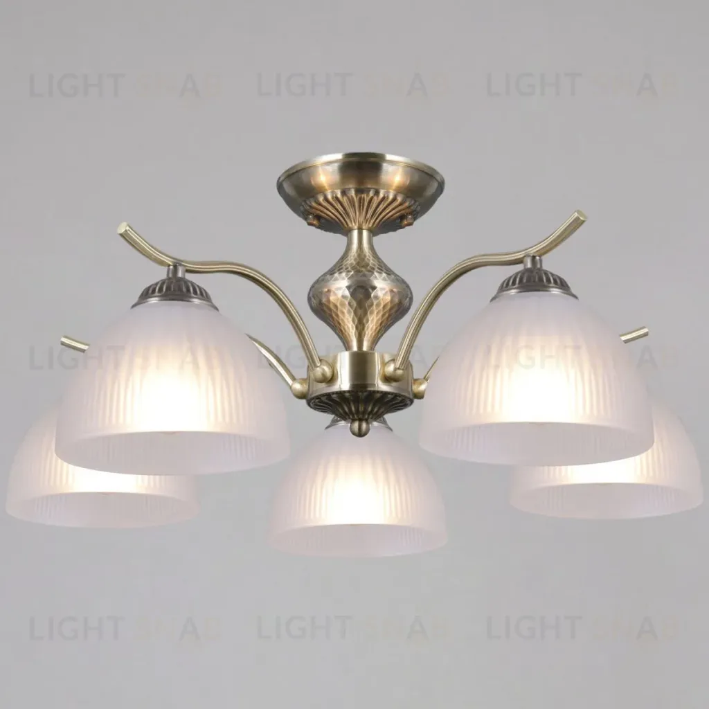 Потолочная люстра Illumico IL0896-5CSQ-26 AB ELITE IL0896-5CSQ-26 AB ELITE