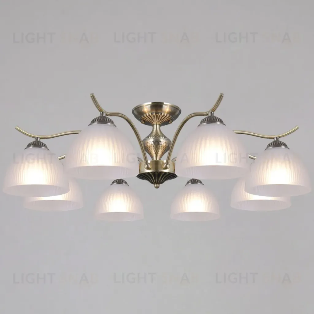 Потолочная люстра Illumico IL0896-8CSQ-26 AB ELITE IL0896-8CSQ-26 AB ELITE