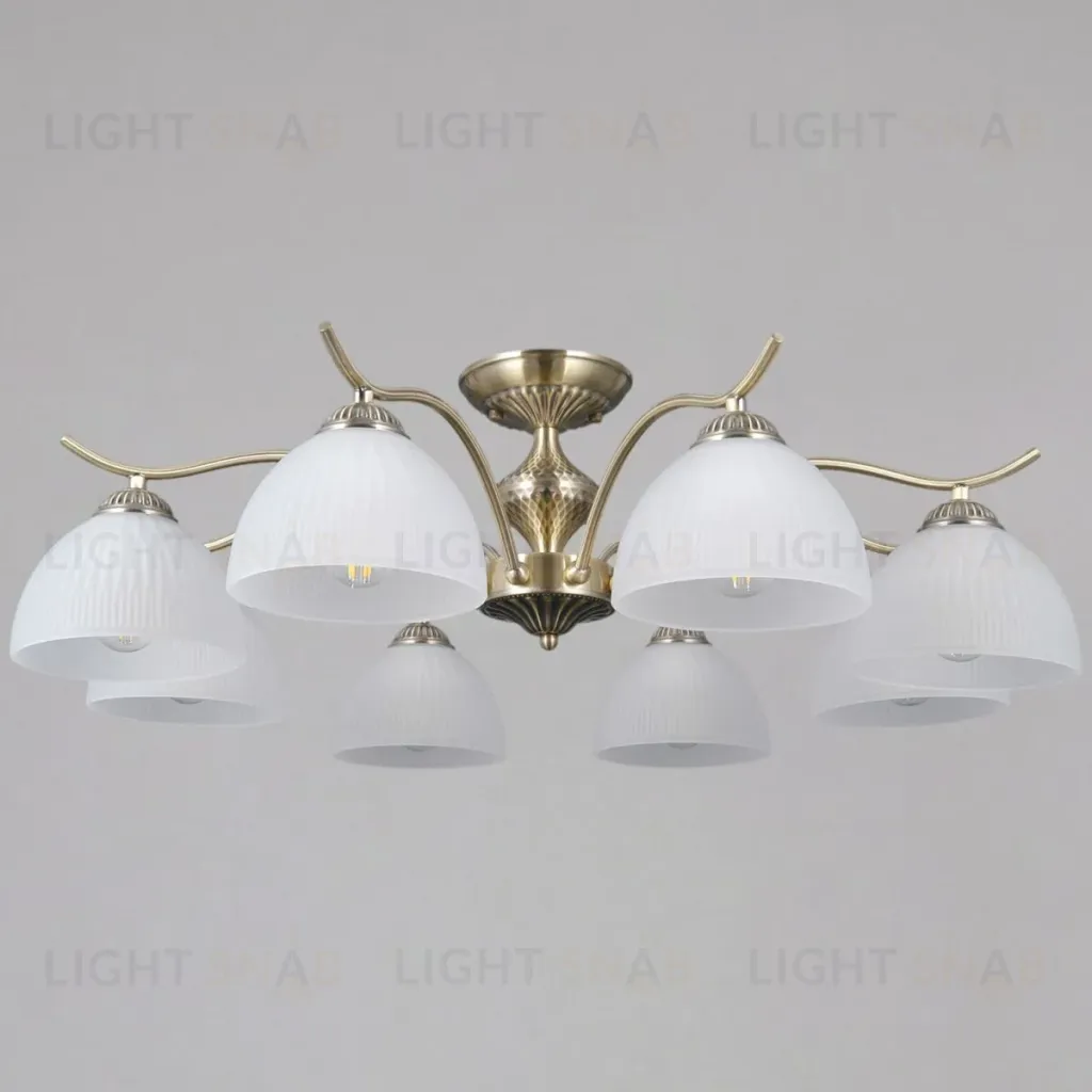 Потолочная люстра Illumico IL0896-8CSQ-26 AB ELITE IL0896-8CSQ-26 AB ELITE