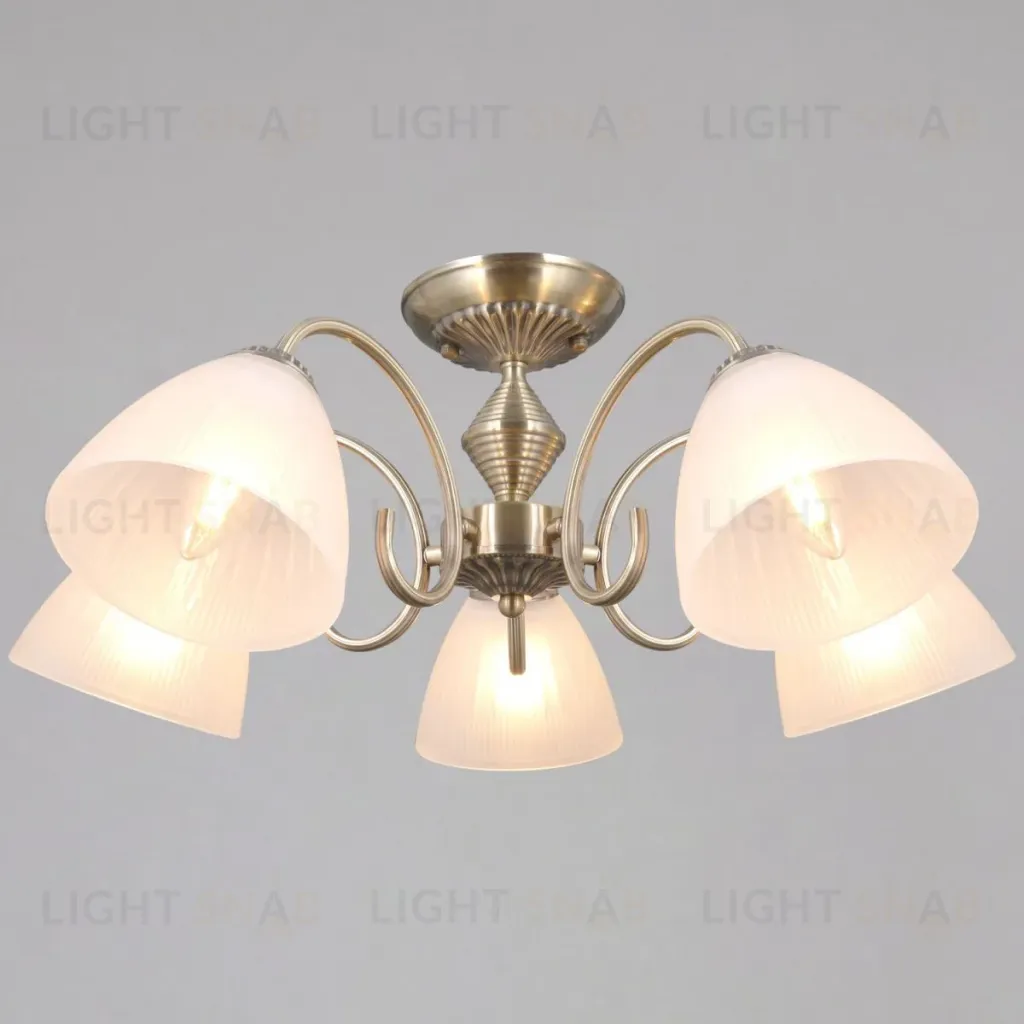 Потолочная люстра Illumico IL0897-5CSQ-26 AB ELITE IL0897-5CSQ-26 AB ELITE