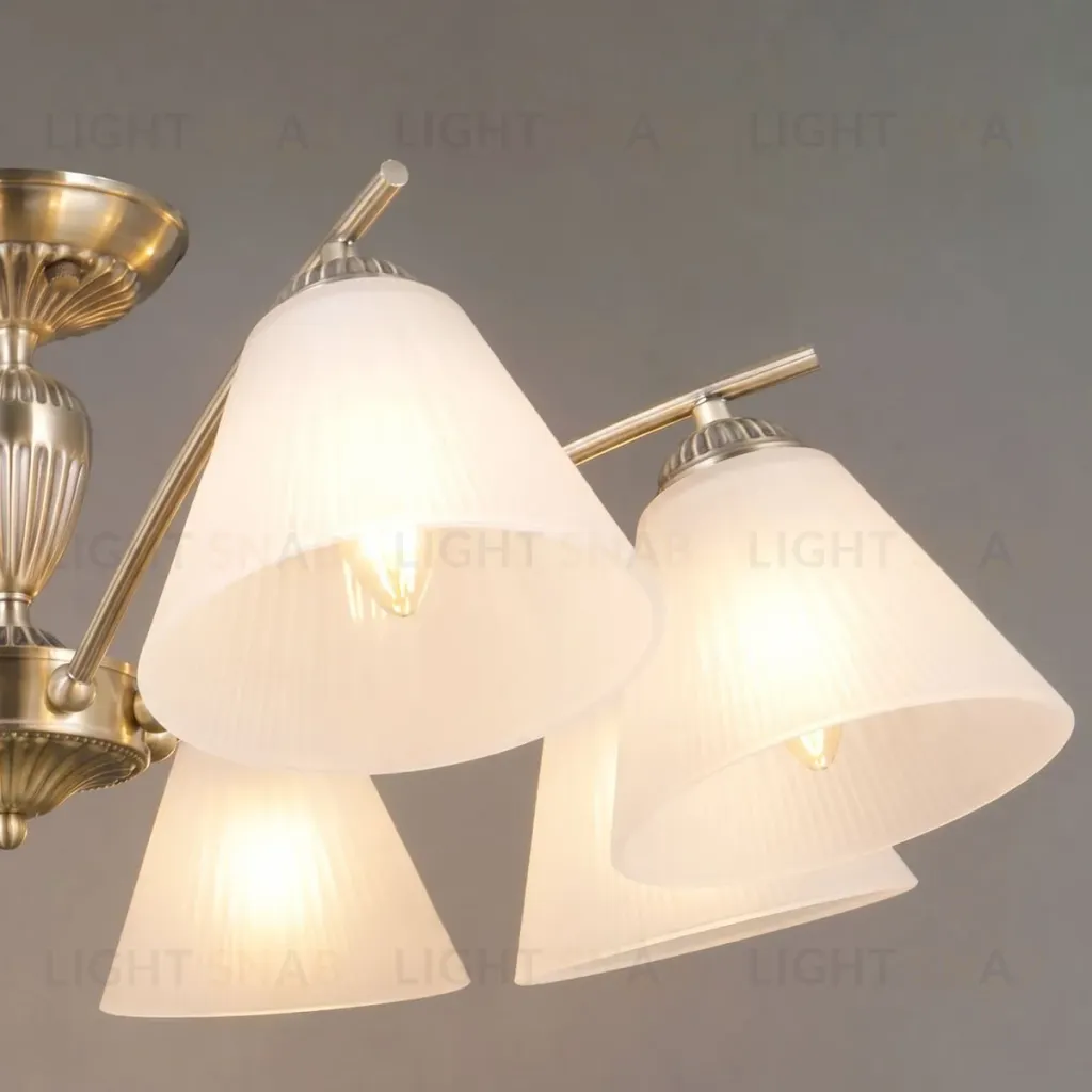 Потолочная люстра Illumico IL0900-8CSQ-26 AB ELITE IL0900-8CSQ-26 AB ELITE