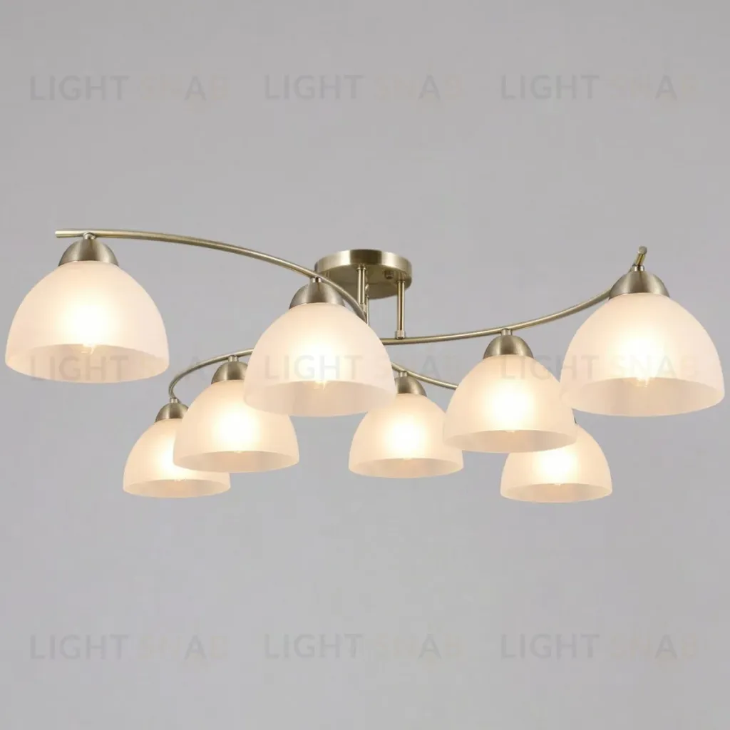 Потолочная люстра Illumico IL0909-8CSQ-26 AB ELITE IL0909-8CSQ-26 AB ELITE