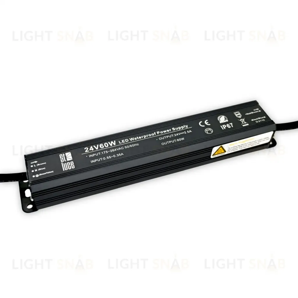 Блок питания ST Luce 24V 60W IP67 ST014.024.60.1 ST014.024.60.1