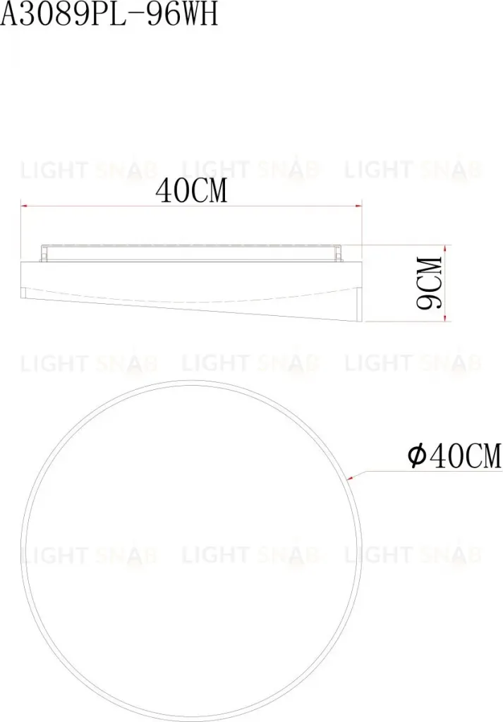 Потолочный светильник Arte Lamp Wurren A3089PL-96WH A3089PL-96WH