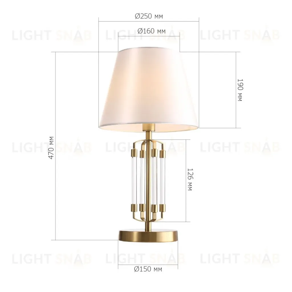 Настольная лампа ST Luce Опал SL1403.304.01 SL1403.304.01