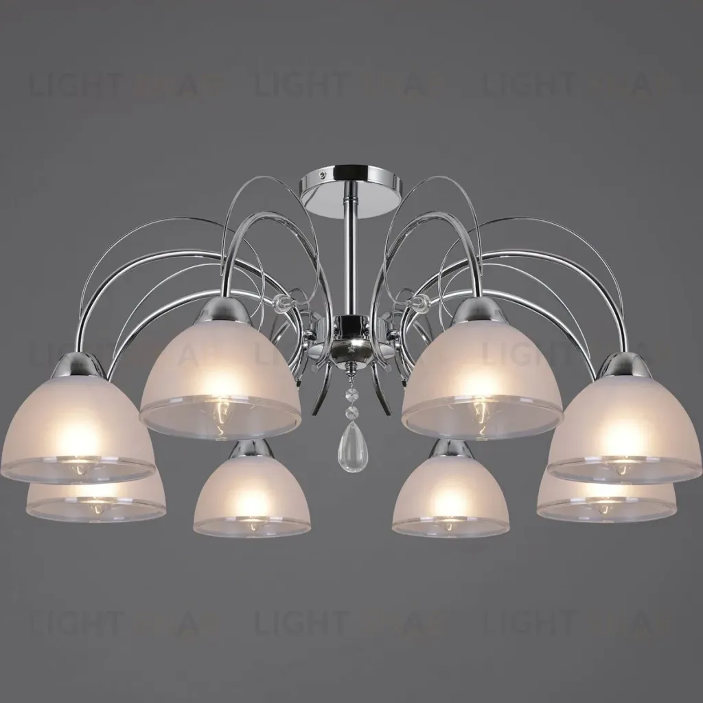 Люстра на штанге ILLUMICO ILLUMICO IL0495-8CSQ-25CH ELITE IL0495-8CSQ-25CH ELITE