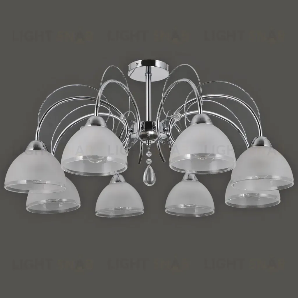 Люстра на штанге ILLUMICO ILLUMICO IL0495-8CSQ-25CH ELITE IL0495-8CSQ-25CH ELITE