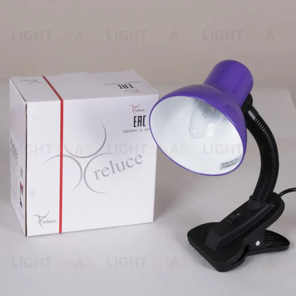 Настольная лампа Reluce 00108-0.7-01 PURPLE 00108-0.7-01 PURPLE