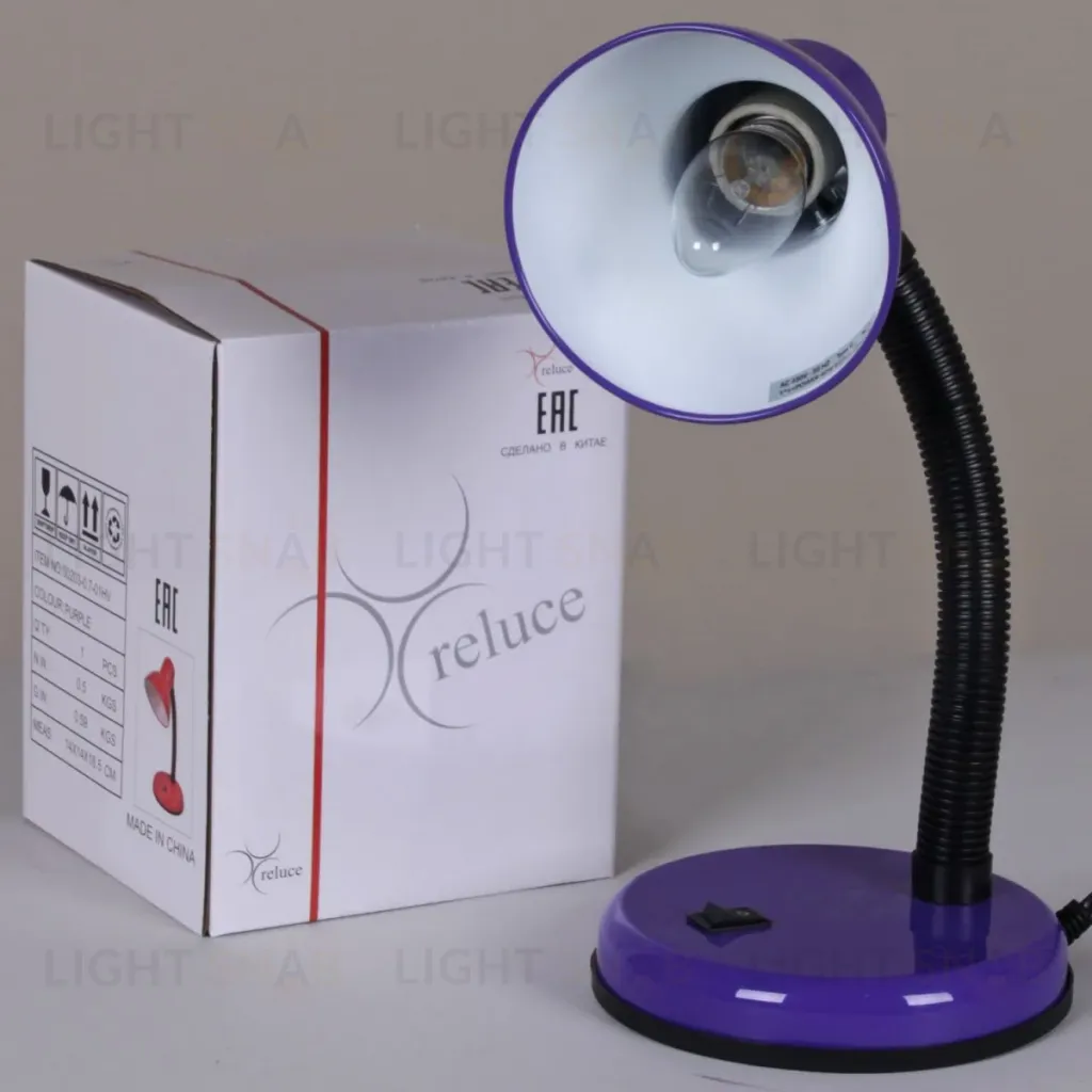 Настольная лампа Reluce 00203-0.7-01 PURPLE 00203-0.7-01 PURPLE