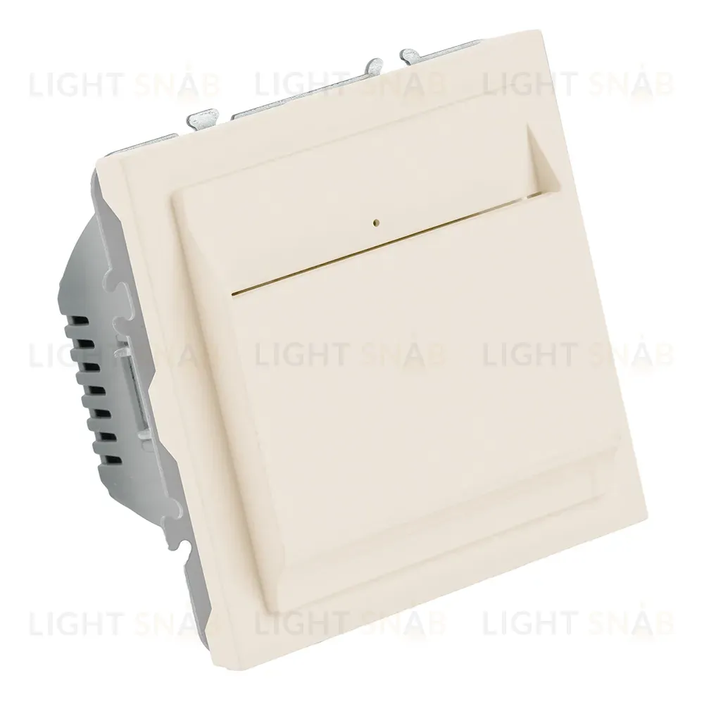 Выключатель карточный Stekker Эмили RSW40-5114-08 кашемир, soft touch 50702 50702