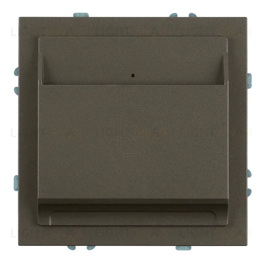 Выключатель карточный Stekker Эмили RSW40-5114-09 антрацит, soft touch 50701 50701