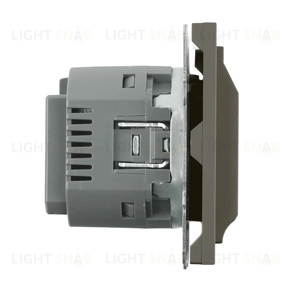 Выключатель карточный Stekker Эмили RSW40-5114-09 антрацит, soft touch 50701 50701