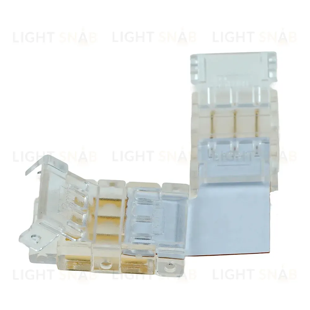 Соединитель угловой 10мм для CCT SMD ленты шириной 8 мм Feron LD172 52003 52003