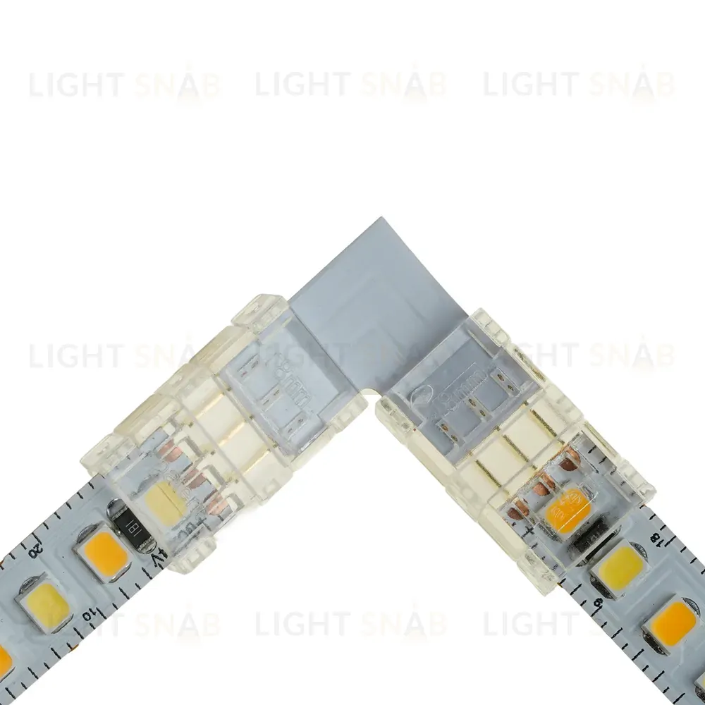 Соединитель угловой 10мм для CCT SMD ленты шириной 8 мм Feron LD172 52003 52003