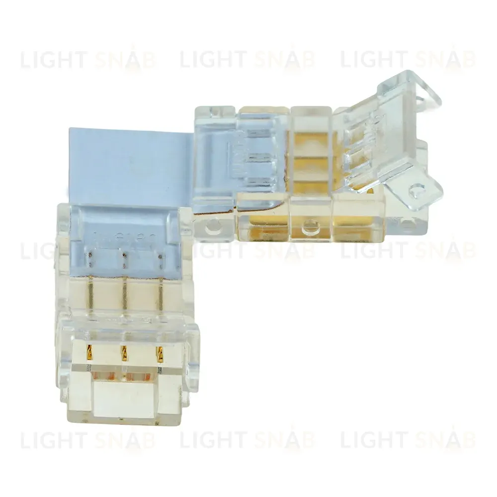 Соединитель угловой 10мм для CCT SMD ленты шириной 8 мм Feron LD172 52003 52003