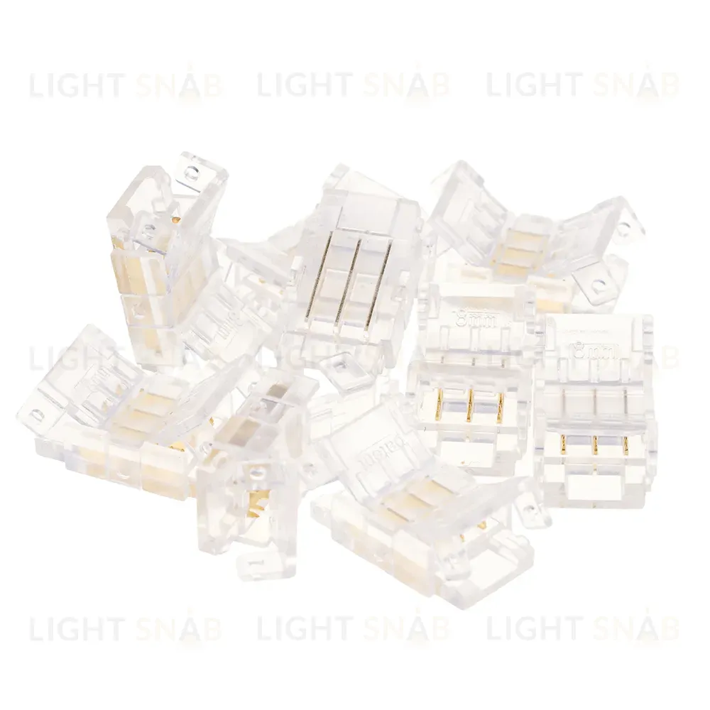 Соединитель лента-лента 10мм для CCT SMD ленты шириной 8 мм Feron LD169 52000 52000