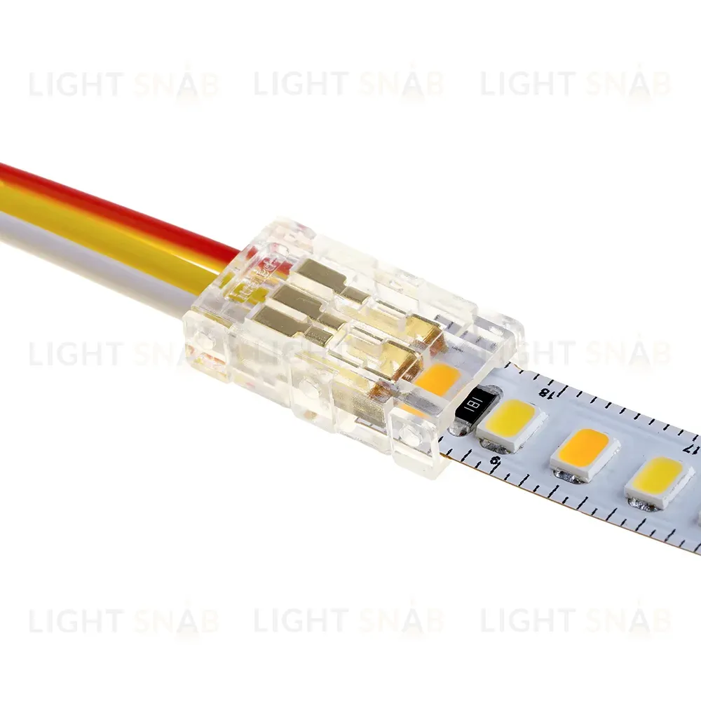 Соединитель лента-блок питания 10мм для CCT SMD ленты шириной 8 мм Feron LD171 52002 52002