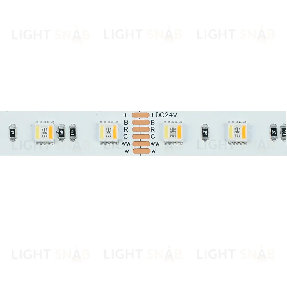 Лента светодиодная 24V Feron LS508, 60*SMD5050, 20W/m, IP20, RGB+2300К+6500K 53336 53336